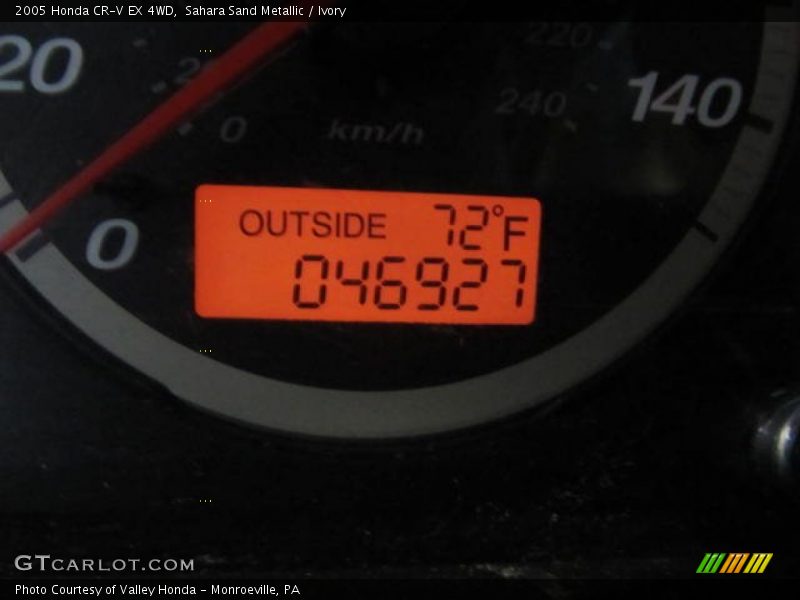 Sahara Sand Metallic / Ivory 2005 Honda CR-V EX 4WD