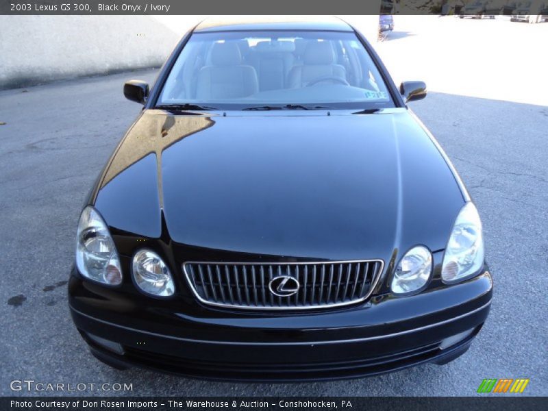 Black Onyx / Ivory 2003 Lexus GS 300