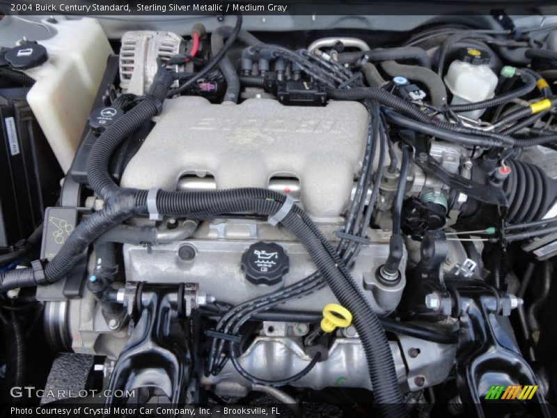Sterling Silver Metallic / Medium Gray 2004 Buick Century Standard