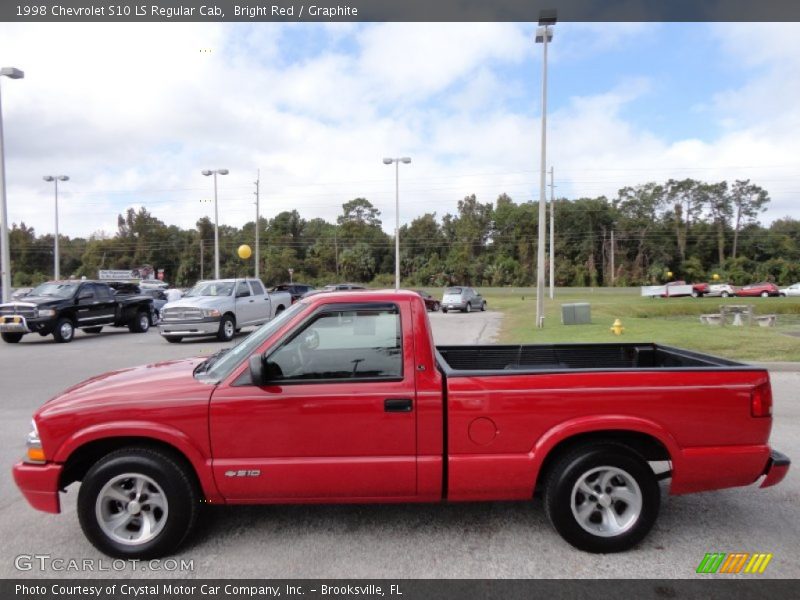  1998 S10 LS Regular Cab Bright Red