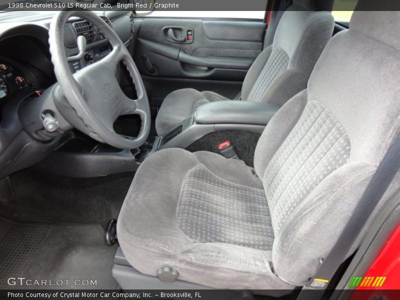  1998 S10 LS Regular Cab Graphite Interior
