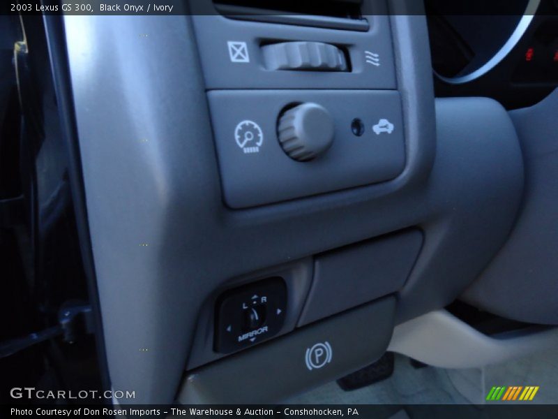 Black Onyx / Ivory 2003 Lexus GS 300