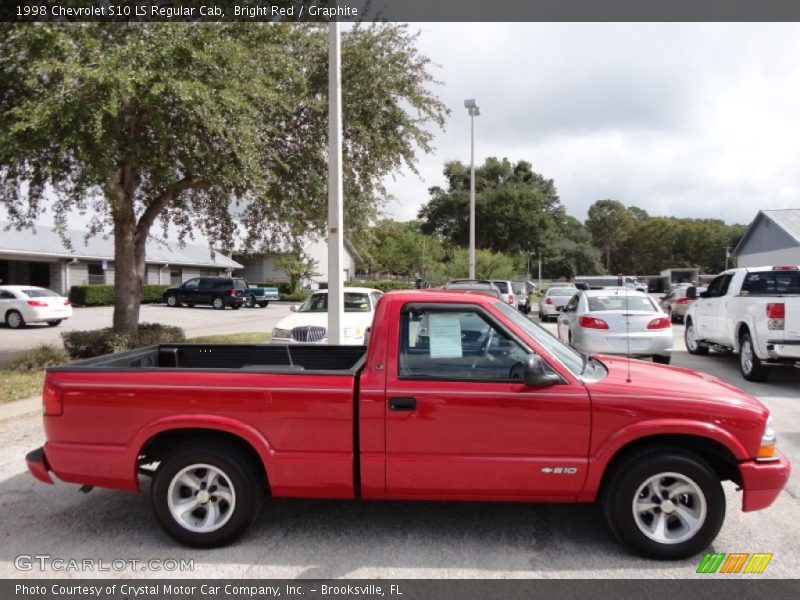  1998 S10 LS Regular Cab Bright Red