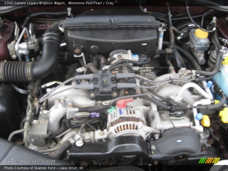  2000 Legacy Brighton Wagon Engine - 2.5 Liter SOHC 16-Valve Flat 4 Cylinder