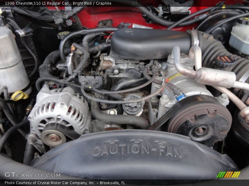  1998 S10 LS Regular Cab Engine - 4.3 Liter OHV 12-Valve V6