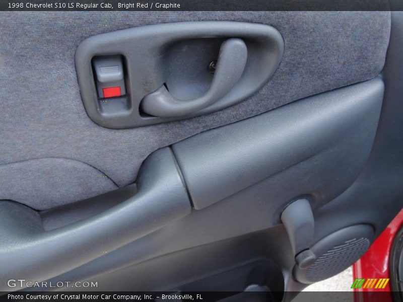 Bright Red / Graphite 1998 Chevrolet S10 LS Regular Cab