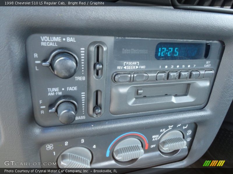 Audio System of 1998 S10 LS Regular Cab