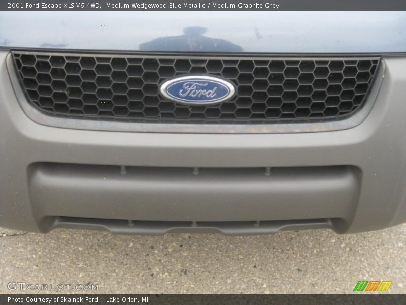 Medium Wedgewood Blue Metallic / Medium Graphite Grey 2001 Ford Escape XLS V6 4WD
