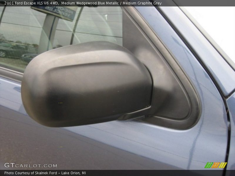 Medium Wedgewood Blue Metallic / Medium Graphite Grey 2001 Ford Escape XLS V6 4WD