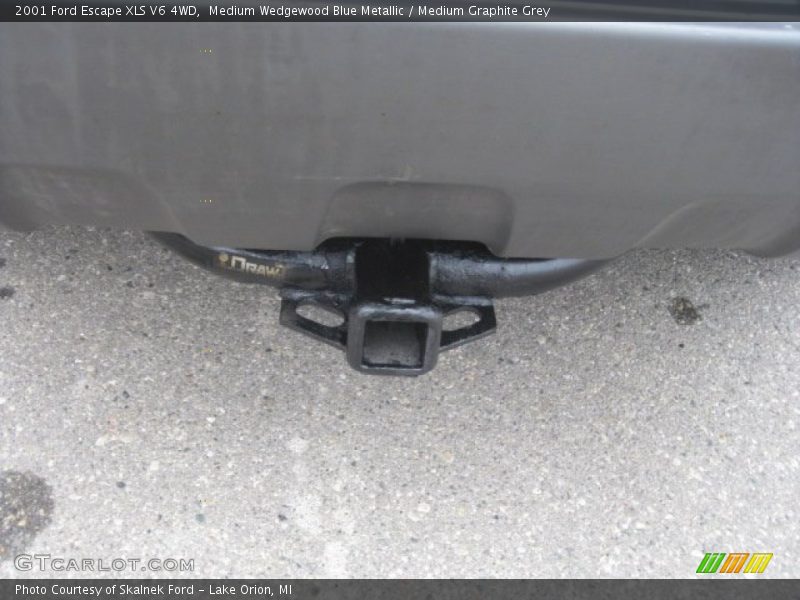 Medium Wedgewood Blue Metallic / Medium Graphite Grey 2001 Ford Escape XLS V6 4WD