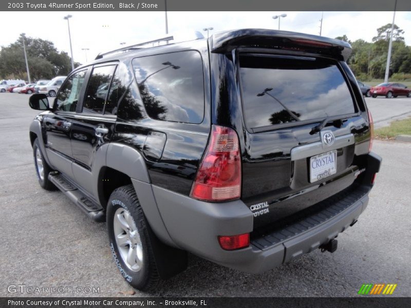 Black / Stone 2003 Toyota 4Runner Sport Edition