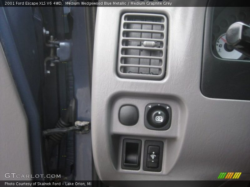 Medium Wedgewood Blue Metallic / Medium Graphite Grey 2001 Ford Escape XLS V6 4WD