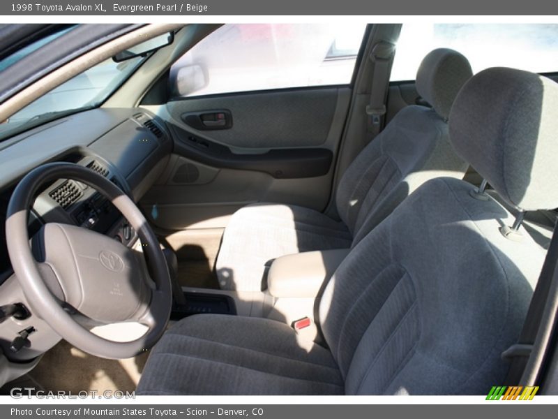 Evergreen Pearl / Beige 1998 Toyota Avalon XL