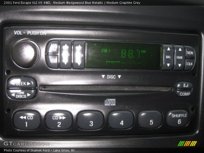 Audio System of 2001 Escape XLS V6 4WD