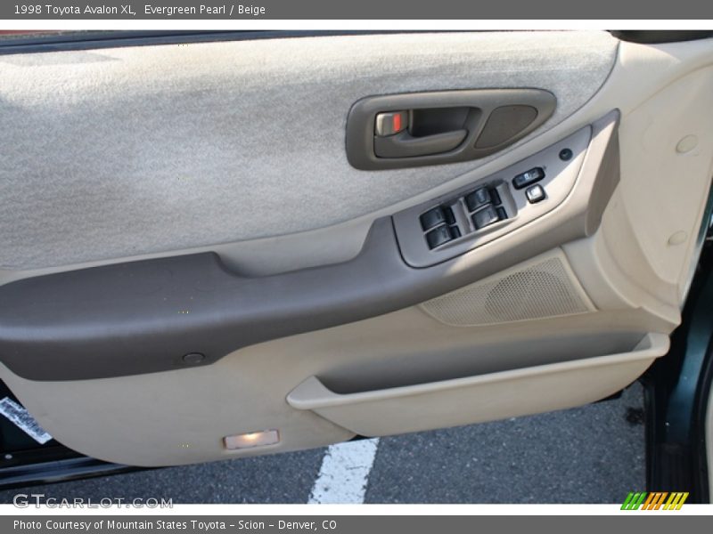 Evergreen Pearl / Beige 1998 Toyota Avalon XL