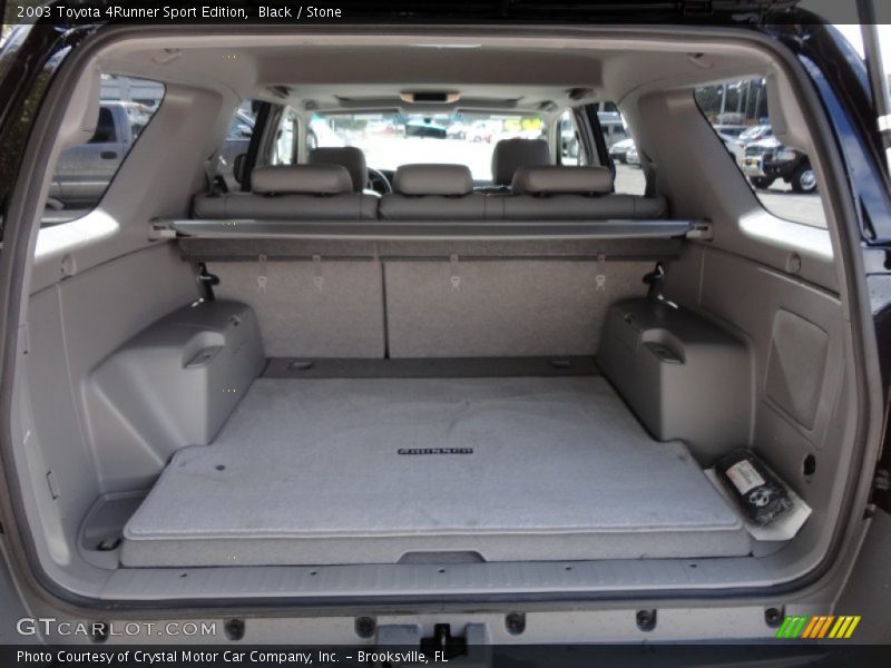  2003 4Runner Sport Edition Trunk