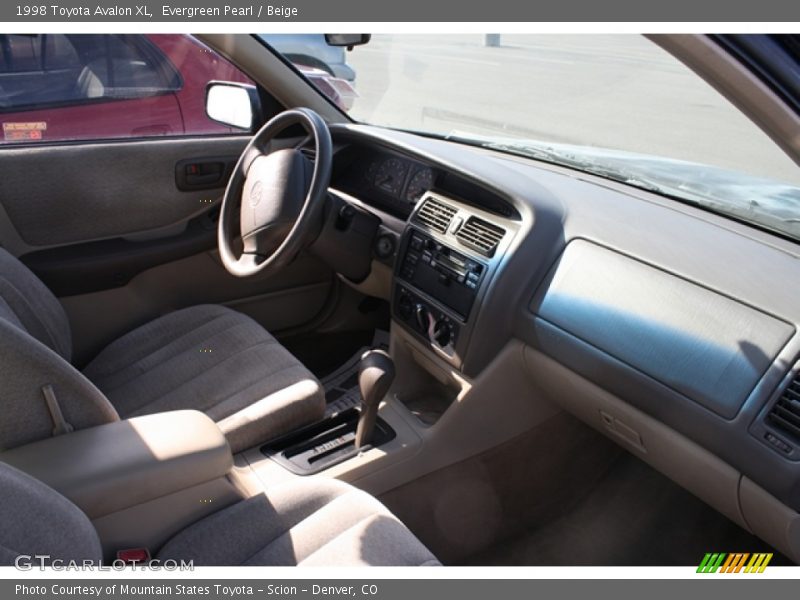 Evergreen Pearl / Beige 1998 Toyota Avalon XL
