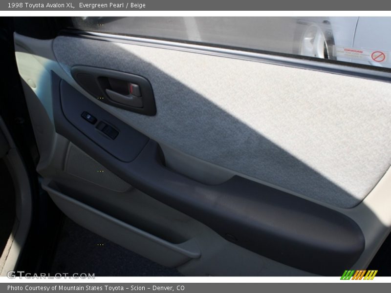Evergreen Pearl / Beige 1998 Toyota Avalon XL