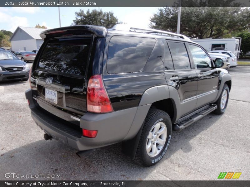 Black / Stone 2003 Toyota 4Runner Sport Edition