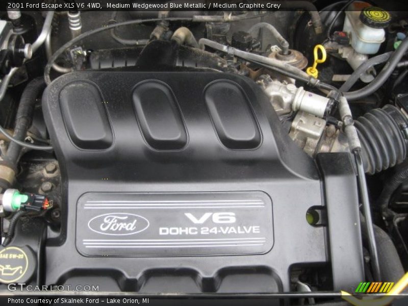  2001 Escape XLS V6 4WD Engine - 3.0 Liter DOHC 24-Valve V6