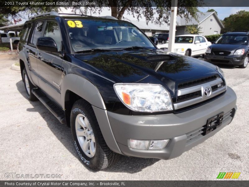 Black / Stone 2003 Toyota 4Runner Sport Edition