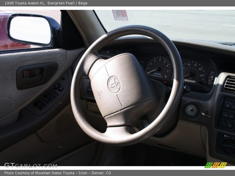 Evergreen Pearl / Beige 1998 Toyota Avalon XL