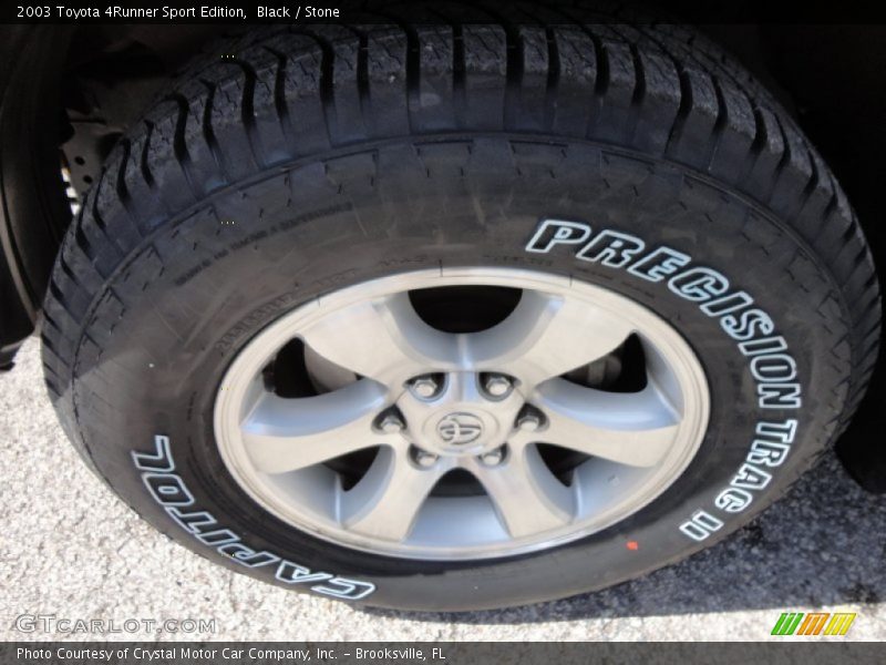 Black / Stone 2003 Toyota 4Runner Sport Edition