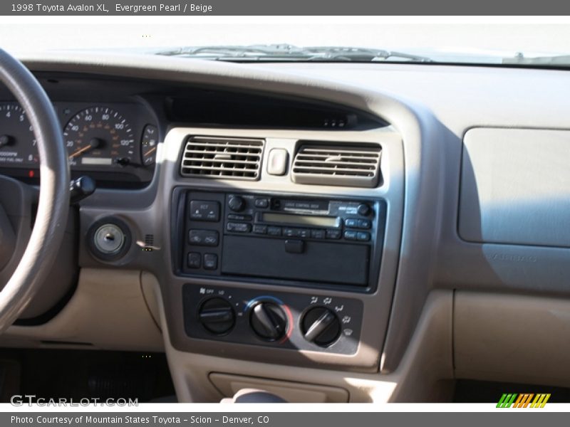 Evergreen Pearl / Beige 1998 Toyota Avalon XL