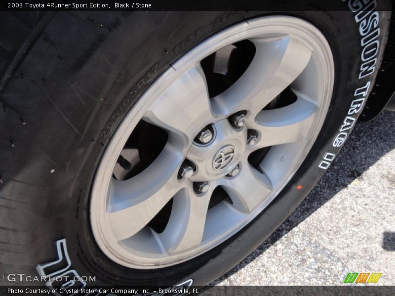 Black / Stone 2003 Toyota 4Runner Sport Edition