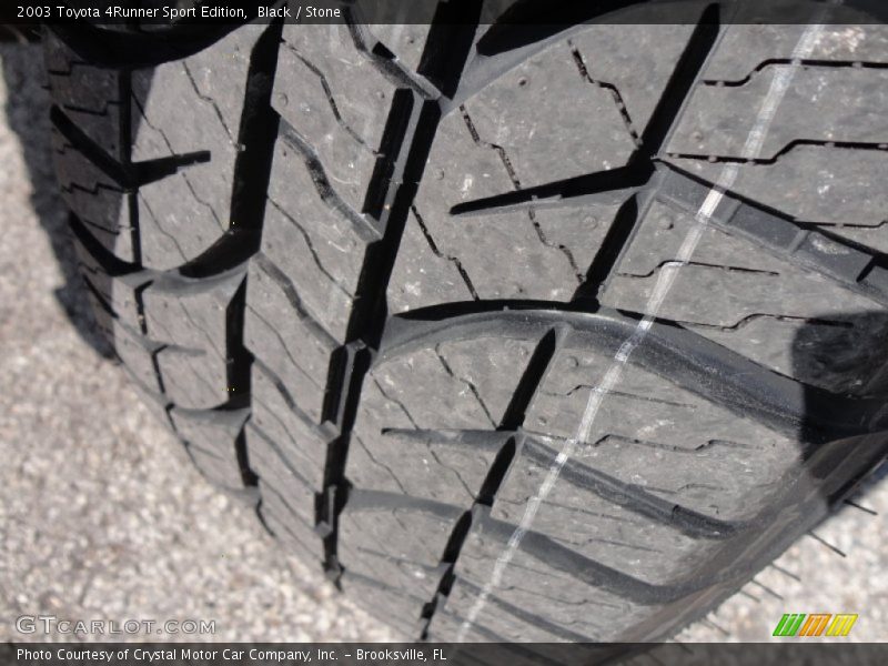 Black / Stone 2003 Toyota 4Runner Sport Edition