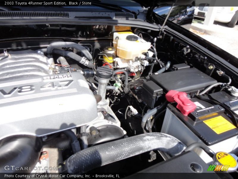 Black / Stone 2003 Toyota 4Runner Sport Edition