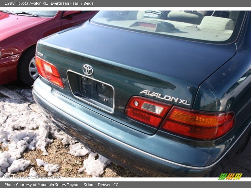 Evergreen Pearl / Beige 1998 Toyota Avalon XL