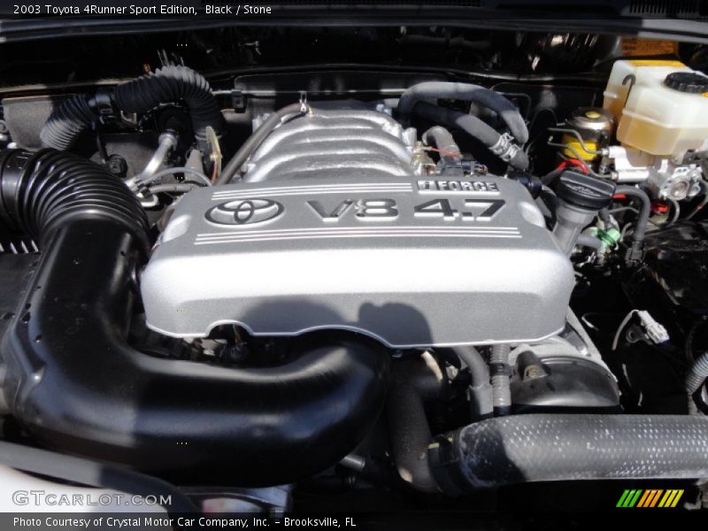  2003 4Runner Sport Edition Engine - 4.7 Liter SOHC 16-Valve V8