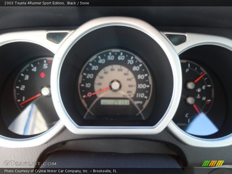 Black / Stone 2003 Toyota 4Runner Sport Edition