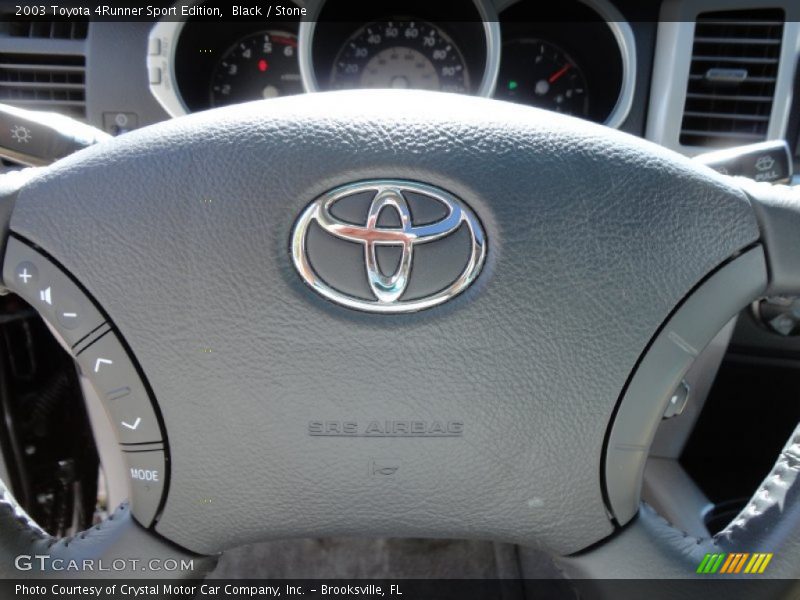 Black / Stone 2003 Toyota 4Runner Sport Edition