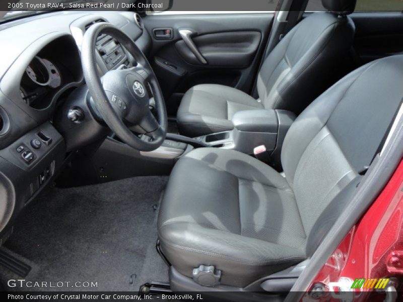 Salsa Red Pearl / Dark Charcoal 2005 Toyota RAV4