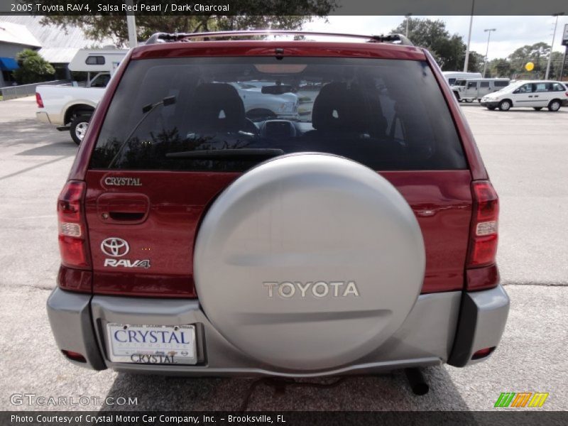 Salsa Red Pearl / Dark Charcoal 2005 Toyota RAV4