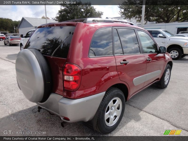 Salsa Red Pearl / Dark Charcoal 2005 Toyota RAV4