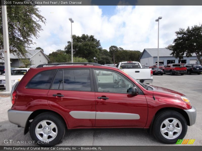 Salsa Red Pearl / Dark Charcoal 2005 Toyota RAV4