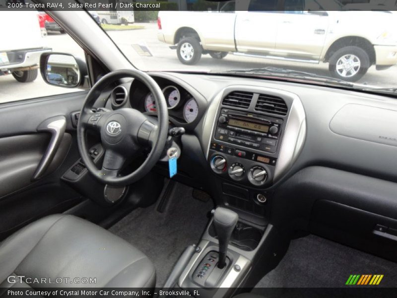 Salsa Red Pearl / Dark Charcoal 2005 Toyota RAV4