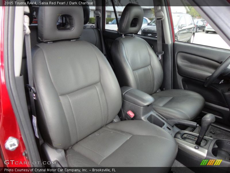 Salsa Red Pearl / Dark Charcoal 2005 Toyota RAV4
