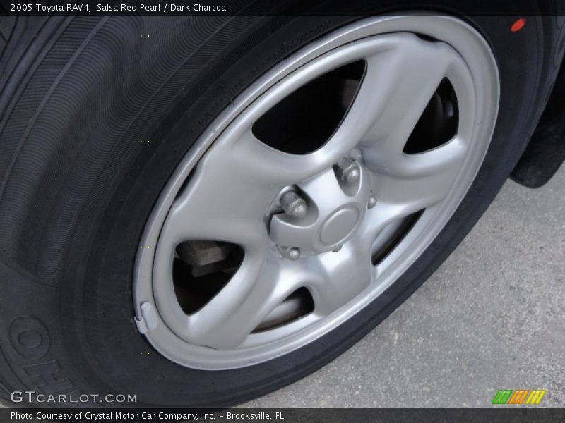 Salsa Red Pearl / Dark Charcoal 2005 Toyota RAV4