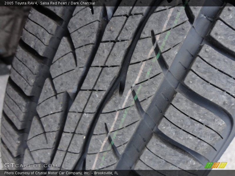 Salsa Red Pearl / Dark Charcoal 2005 Toyota RAV4