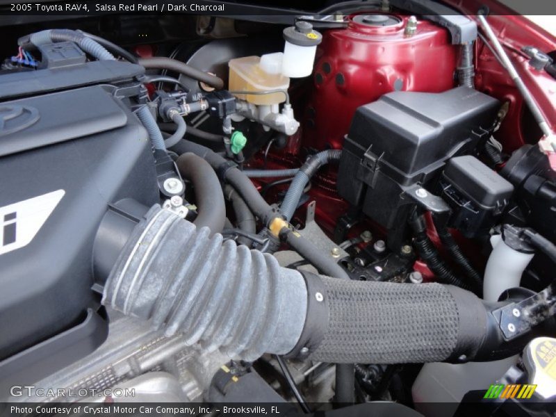 Salsa Red Pearl / Dark Charcoal 2005 Toyota RAV4