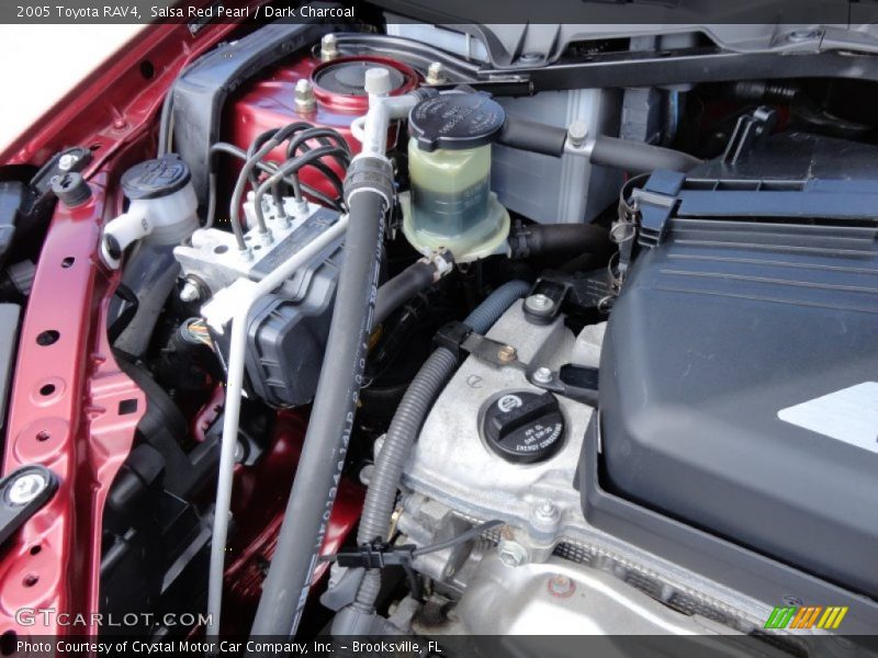 Salsa Red Pearl / Dark Charcoal 2005 Toyota RAV4