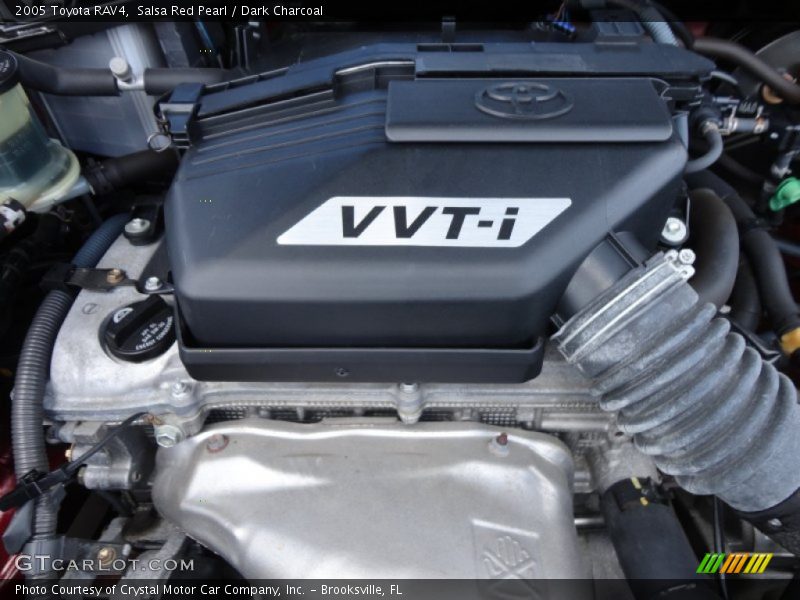 Salsa Red Pearl / Dark Charcoal 2005 Toyota RAV4