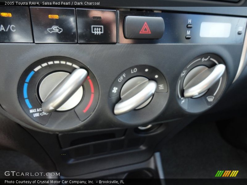 Salsa Red Pearl / Dark Charcoal 2005 Toyota RAV4