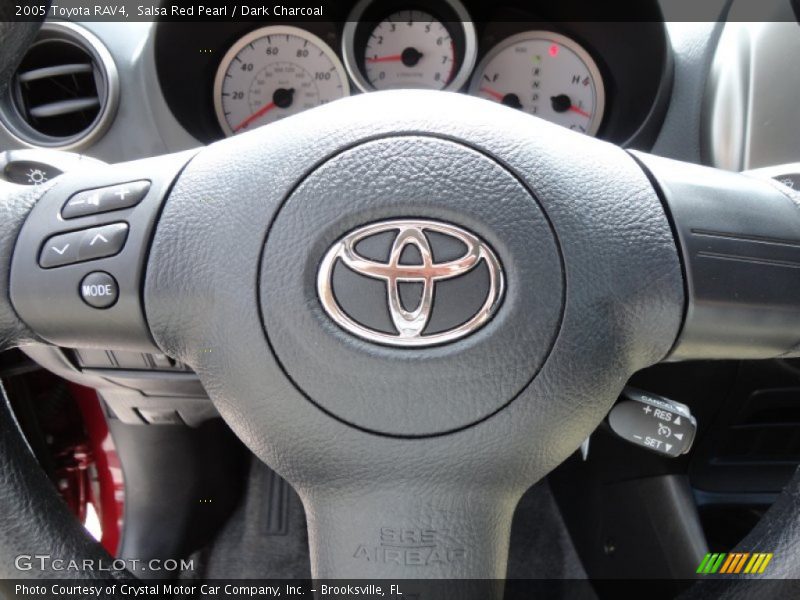 Salsa Red Pearl / Dark Charcoal 2005 Toyota RAV4