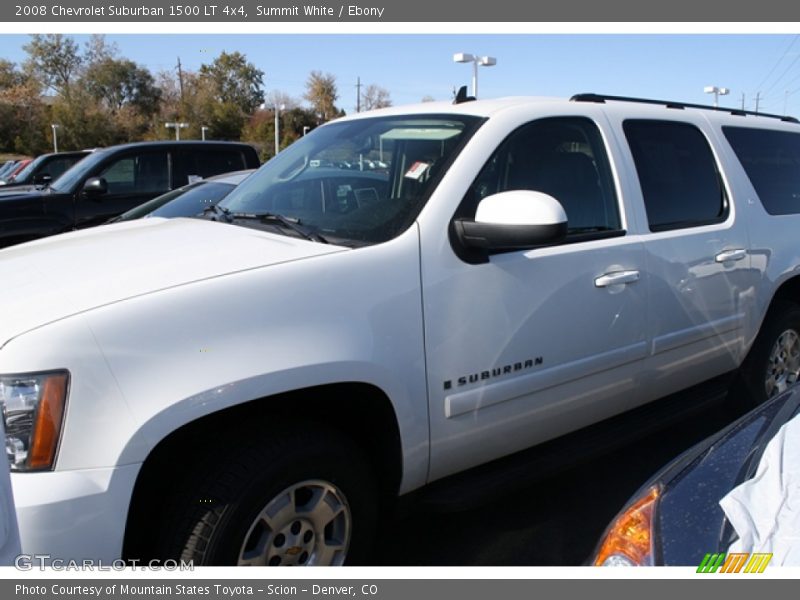 Summit White / Ebony 2008 Chevrolet Suburban 1500 LT 4x4