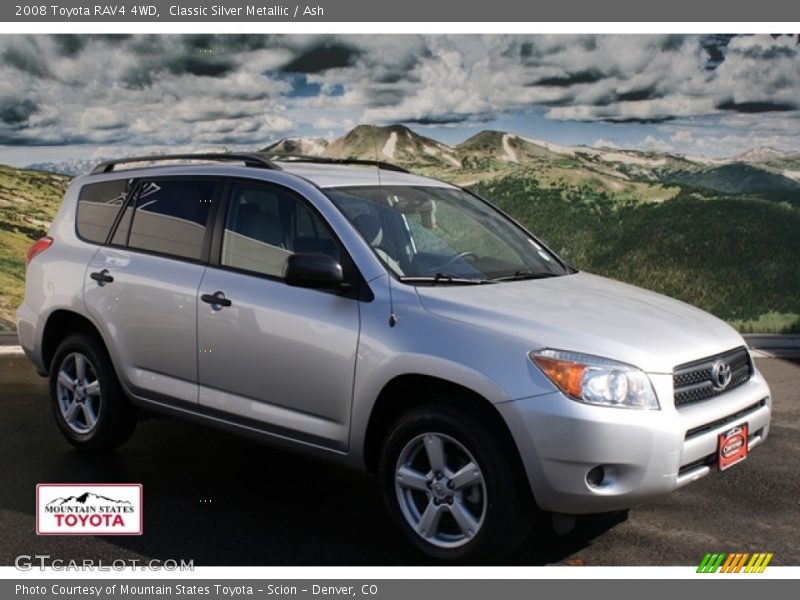 Classic Silver Metallic / Ash 2008 Toyota RAV4 4WD